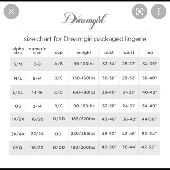 Dreamgirl Roxie hot short red 3X 4X new - Picture 7 of 8